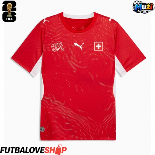 Dres Švajčiarsko Domáci MS 2026 Krátky Rukáv